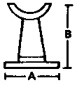 Foot Rail Brackets 